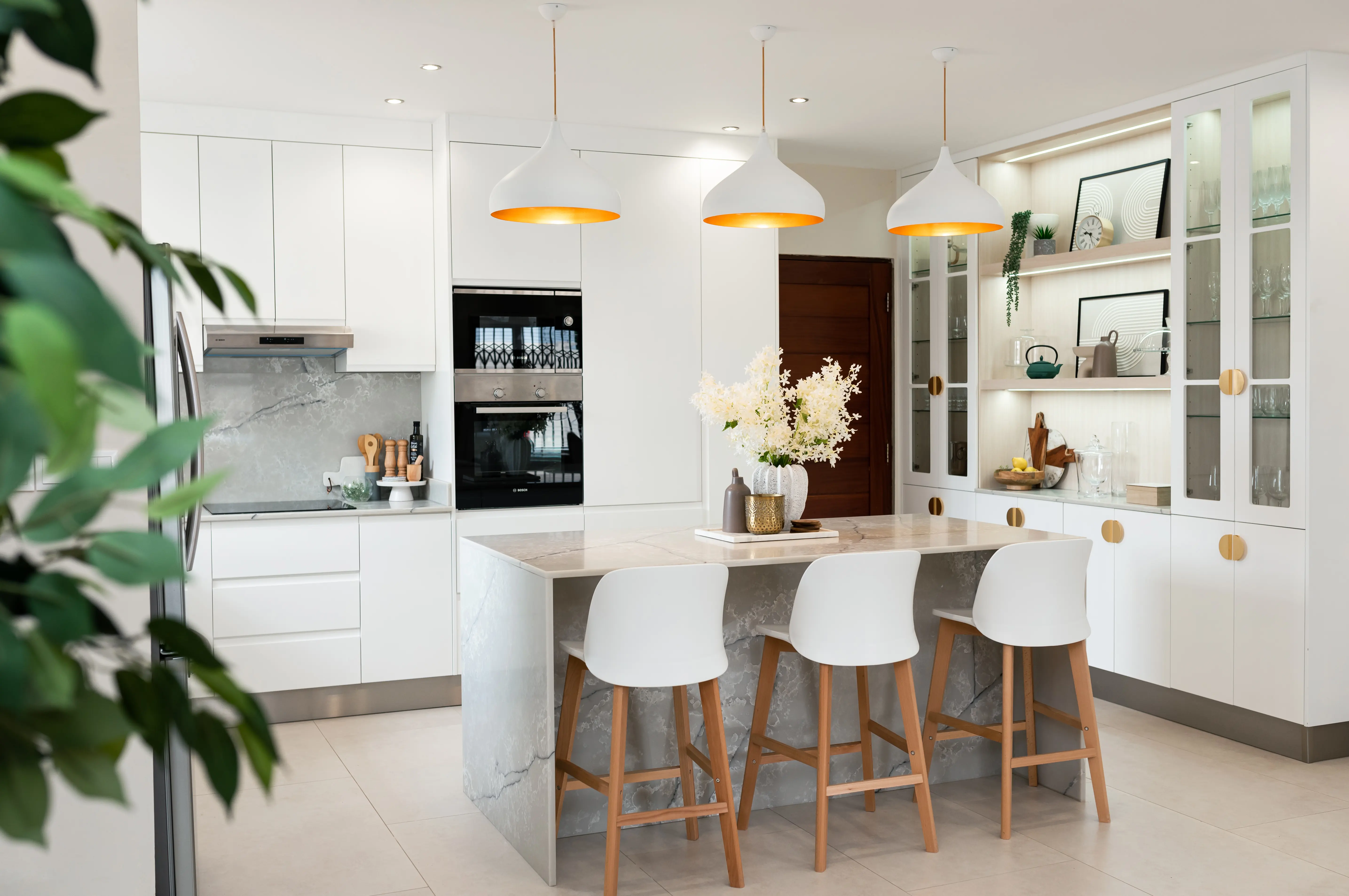 The Modern Farmhouse Kitchen — light-filled kitchen